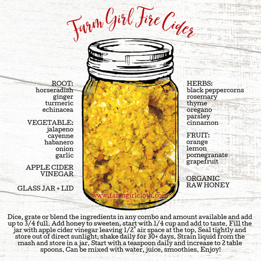 Farm Girl Fire Cider Recipe
