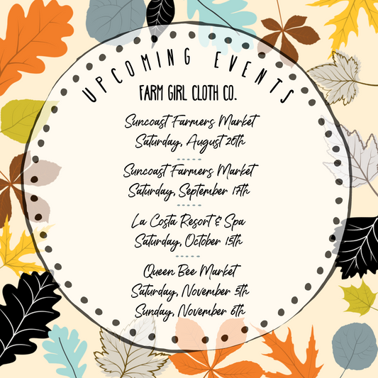 Farm Girl Cloth Co. Fall and Holidays 2022