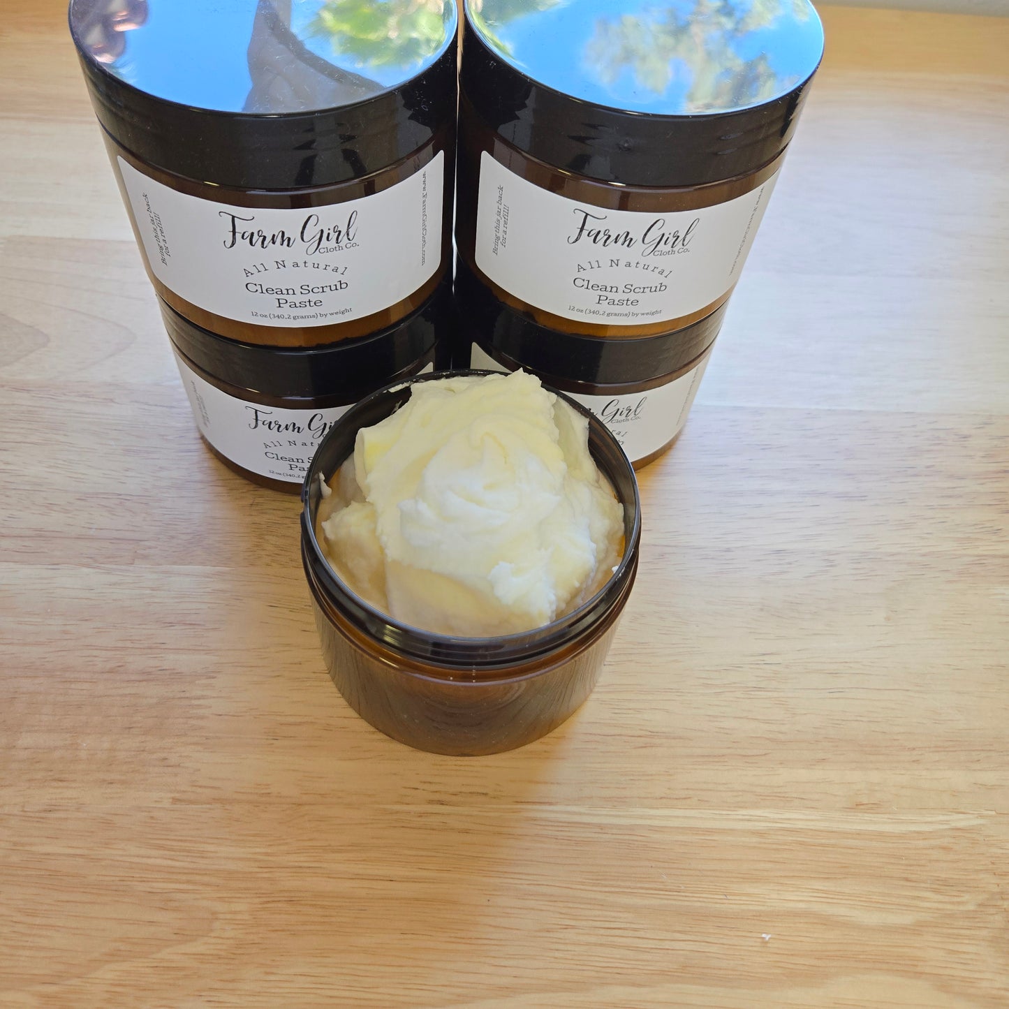 Clean Scrub Paste - All natural scrubbing cleaner