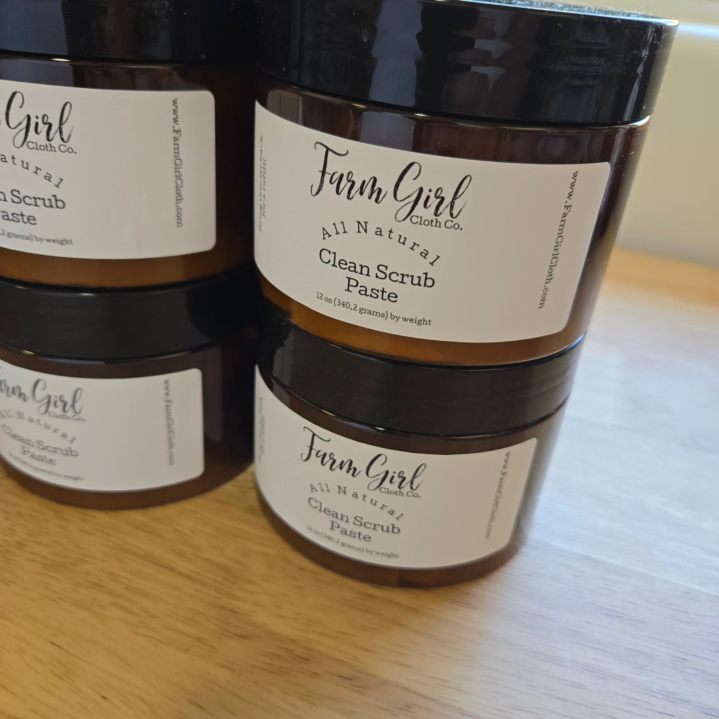 Clean Scrub Paste - All natural scrubbing cleaner