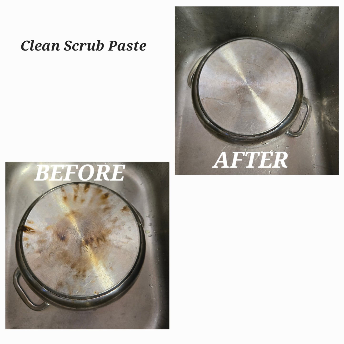 Clean Scrub Paste - All natural scrubbing cleaner