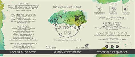 Laundry Concentrate by Root and Splendor