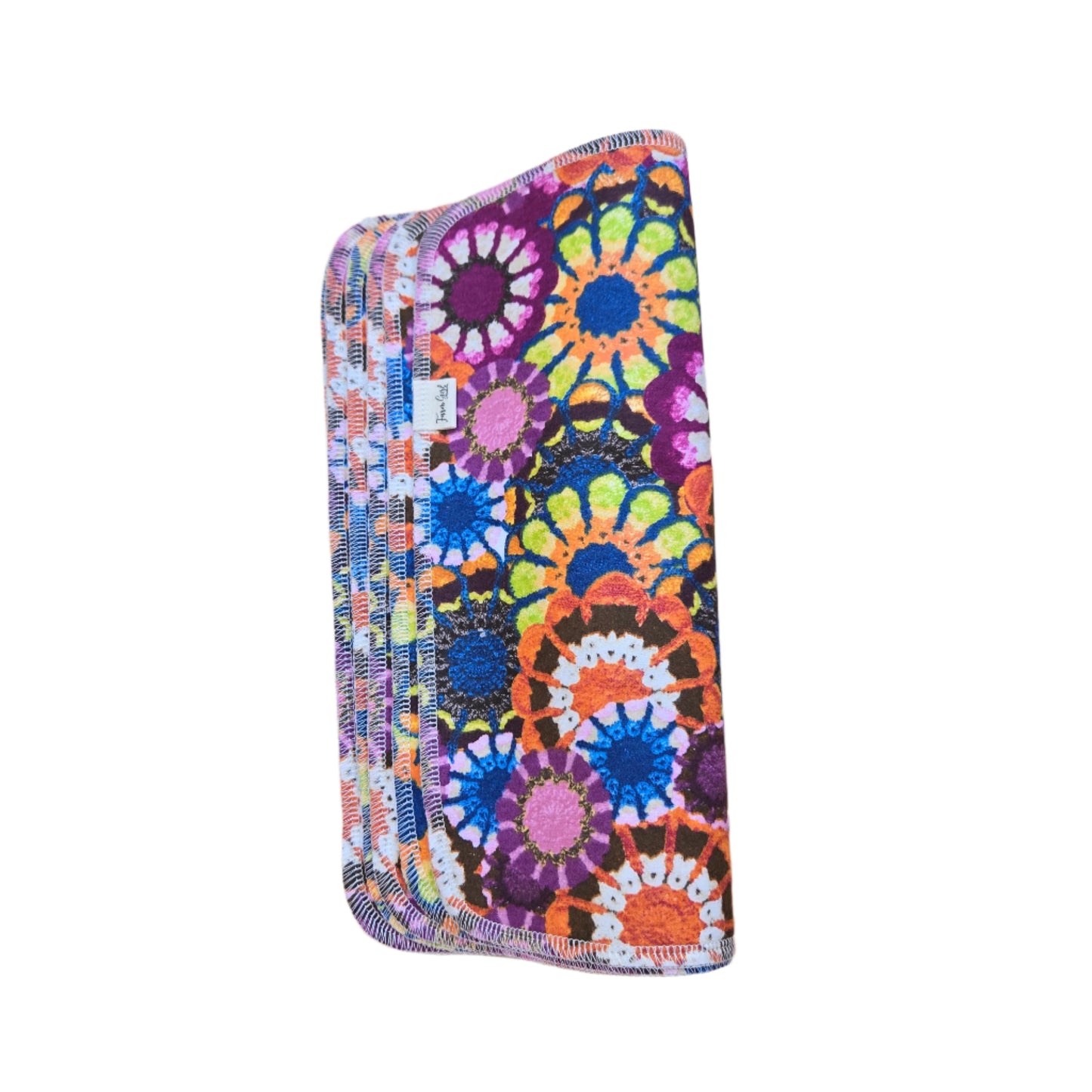 Paperless Reusable Towels | Crochet Medallions