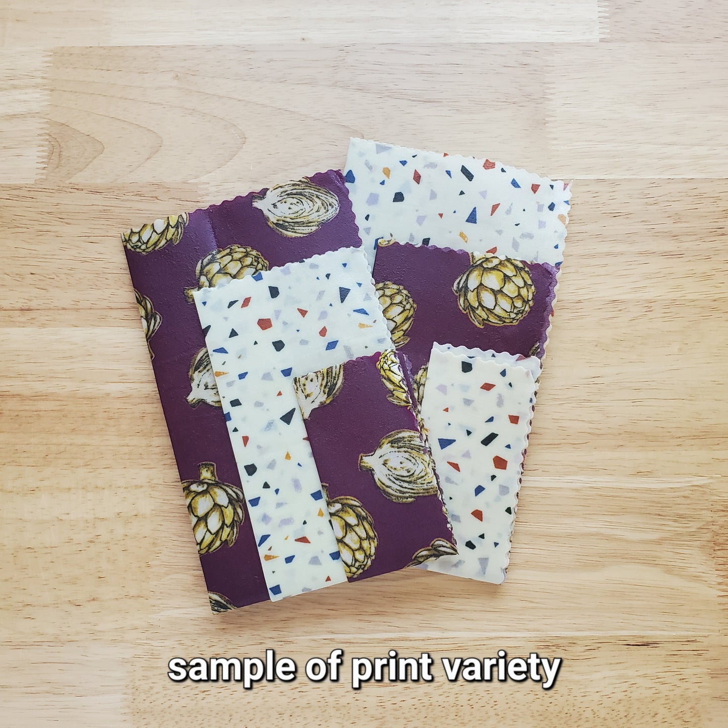 Beeswax Food Wraps - 3 Pack