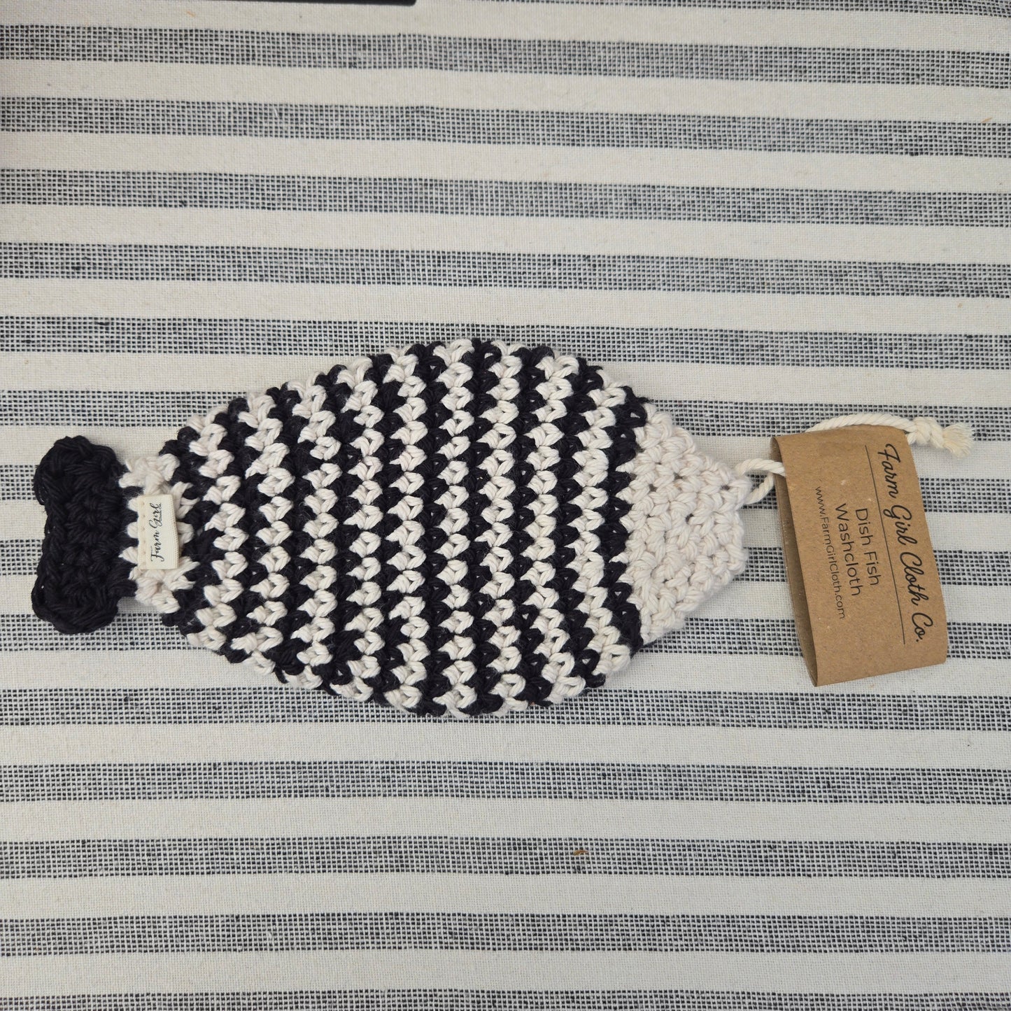 Dish Fish Washcloth Tawashi