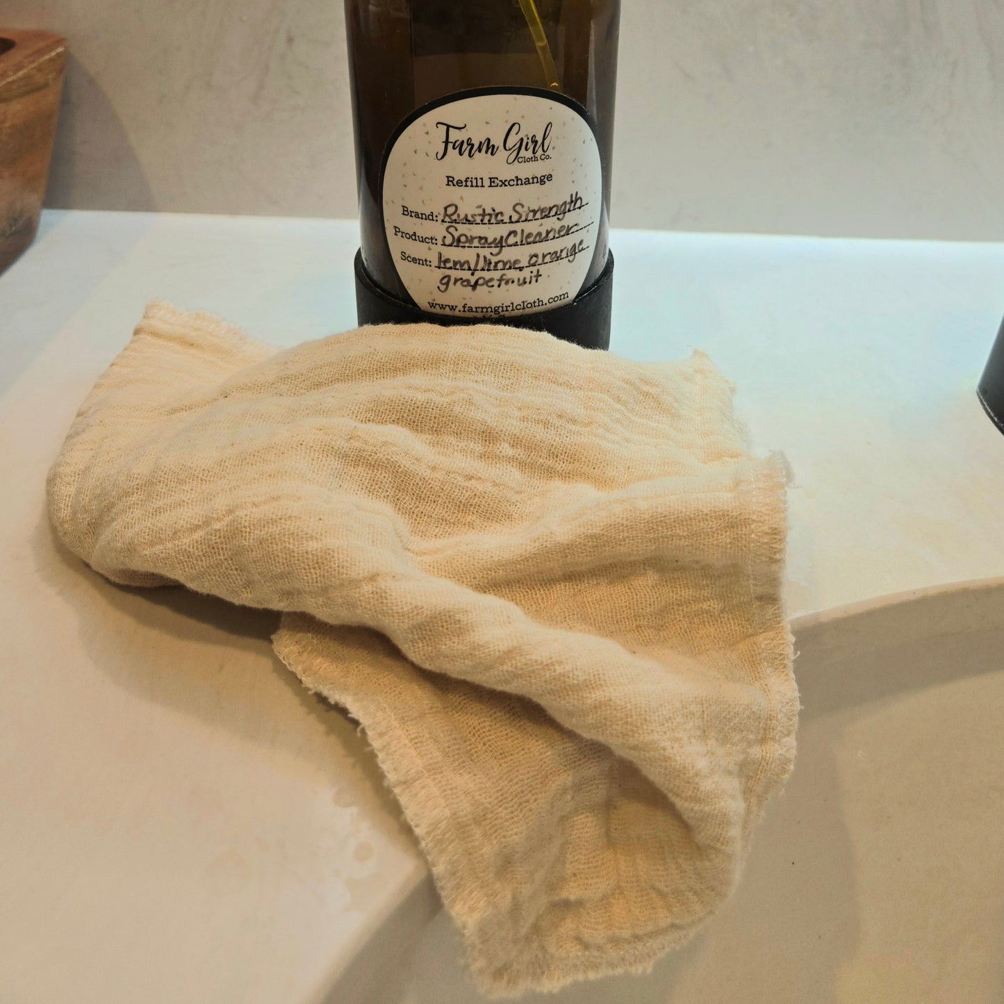 Glass Cleaning Cloth - Bubble Gauze