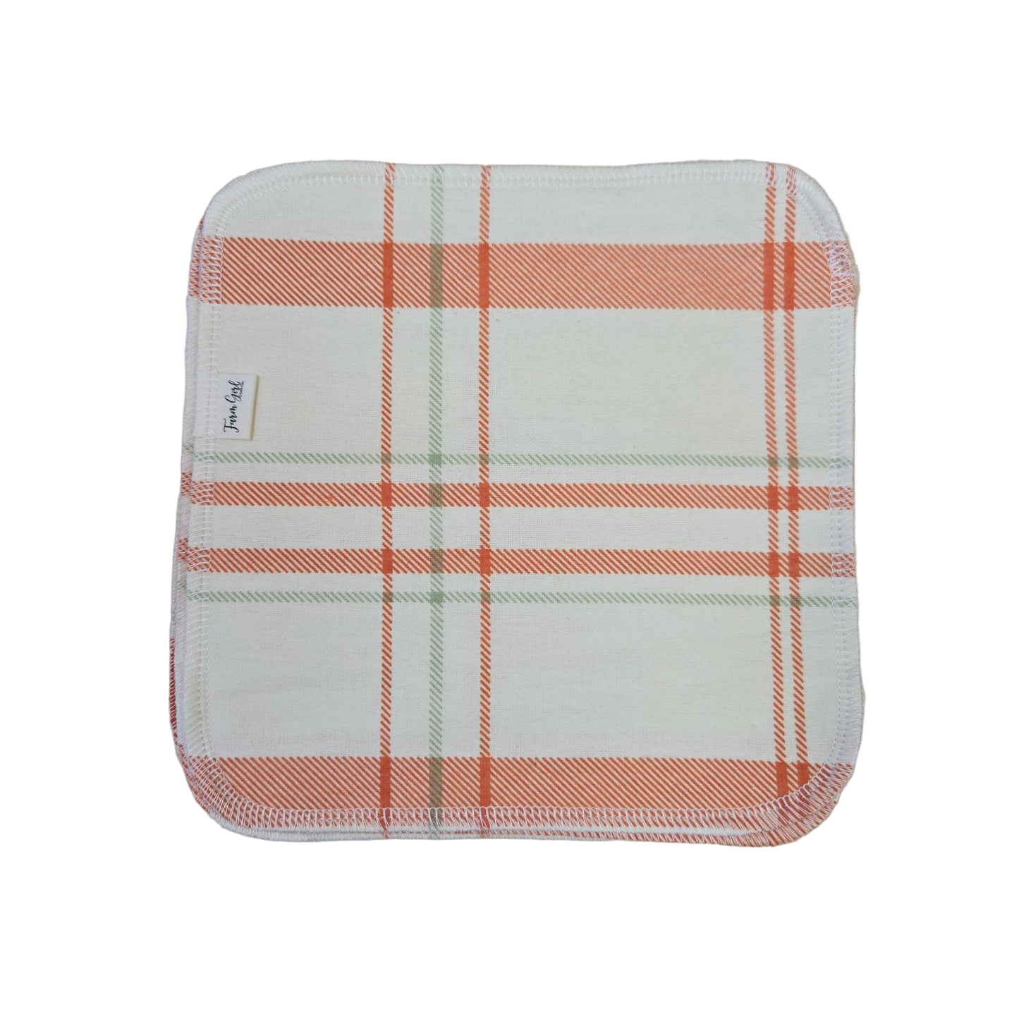 Cloth Napkins | Rust Plaid