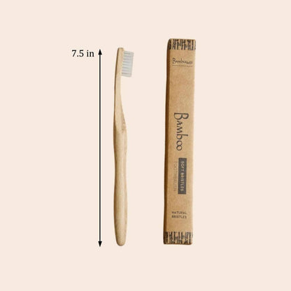 100% Compostable Bamboo Toothbrush