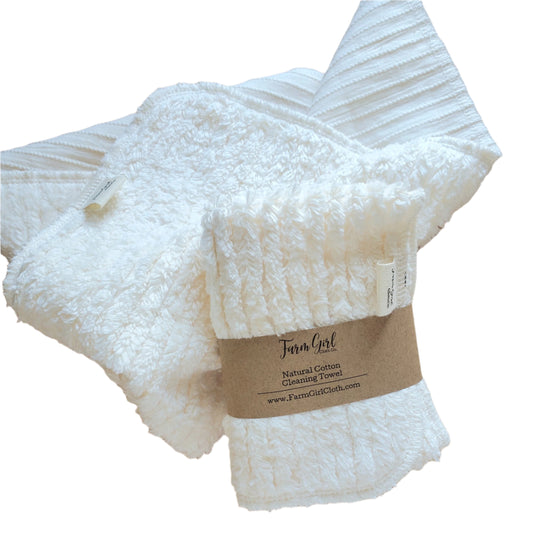 Natural Cotton Cleaning Towel