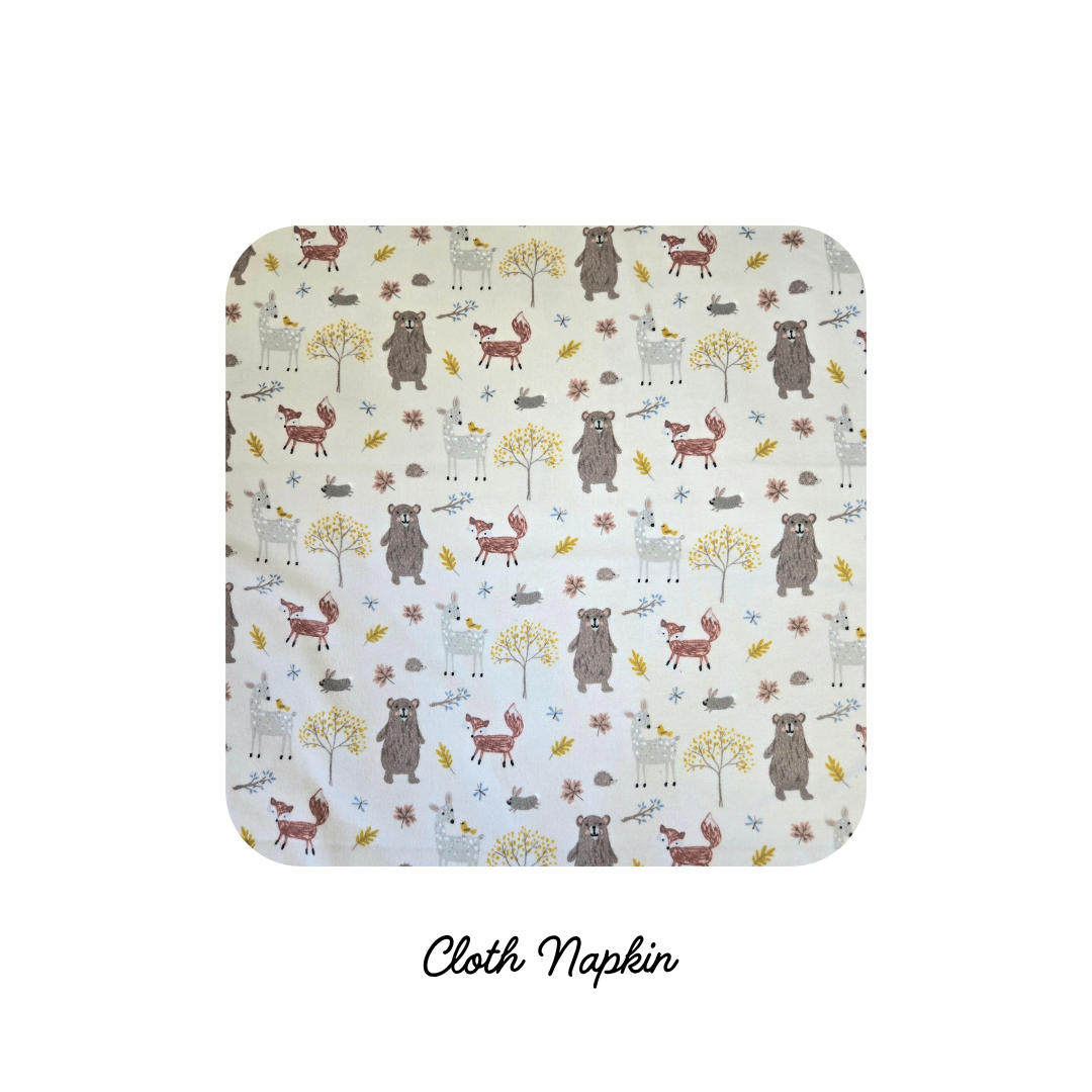 Cloth Napkins - Fall in the Woods