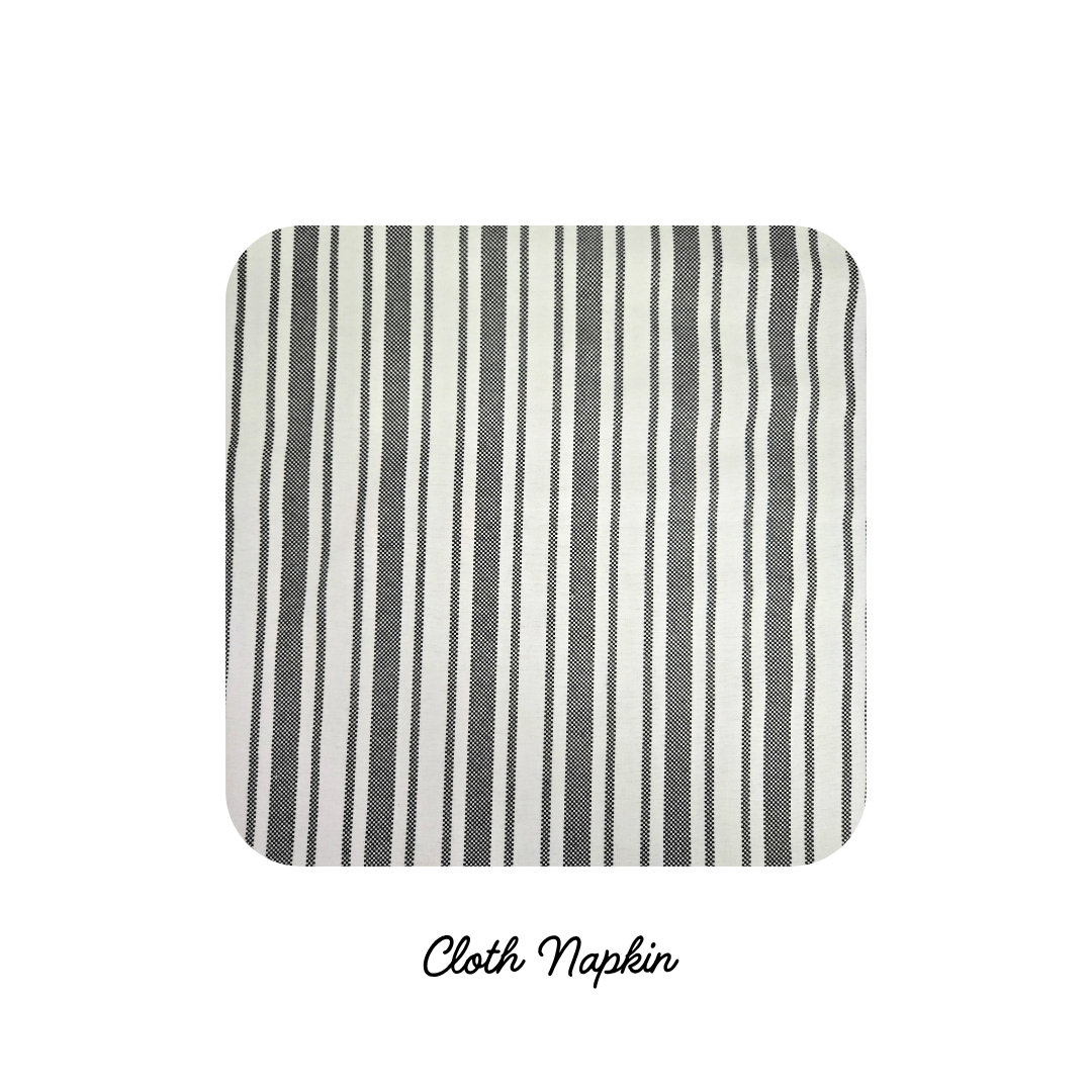 Cloth Napkins - Kitchen Stripes (Preorder)
