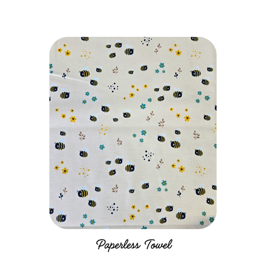 NEW! Reusable Paper less Towels - Bumblebees (PREORDER)