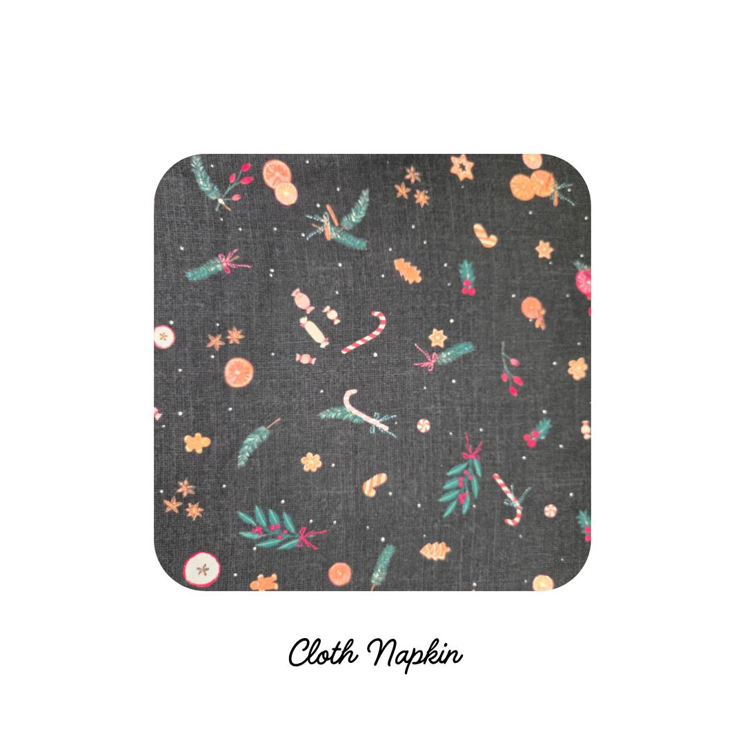 Cloth Napkins - Wintertale Potpourri