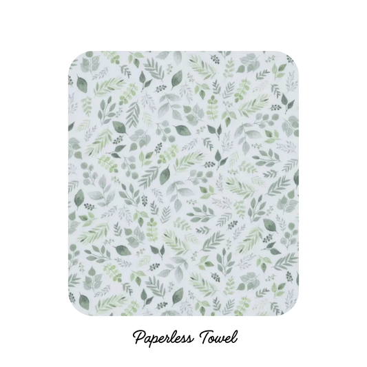 NEW! Reusable Paper less Towels -- Eucalyptus (preorder)
