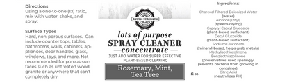 Rustic Strength All Purpose Spray Cleaner