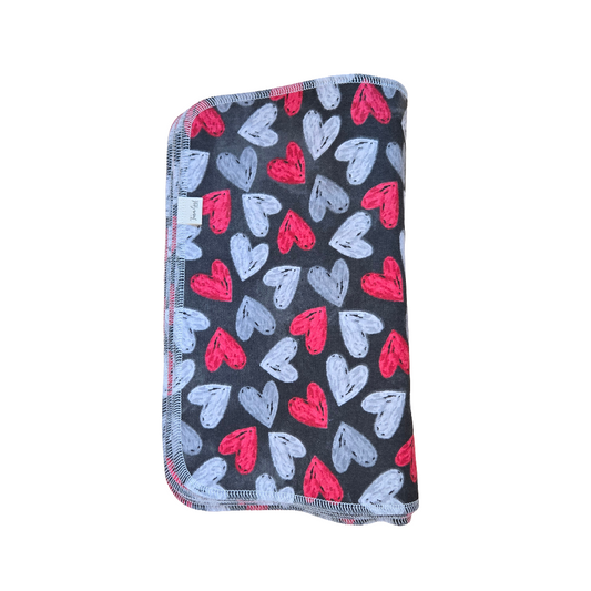 Paperless Reusable Towels | Chalkboard Hearts