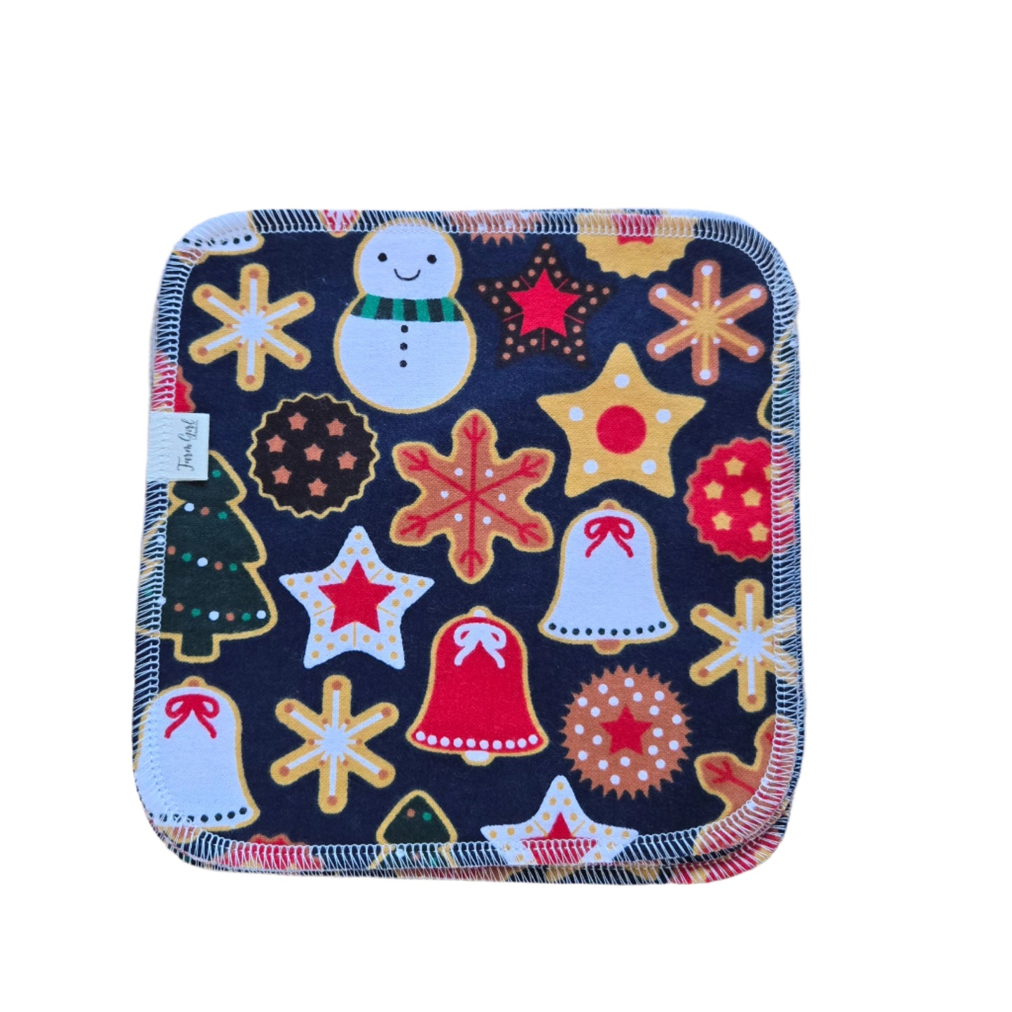 Cloth Napkins | Christmas Cookies