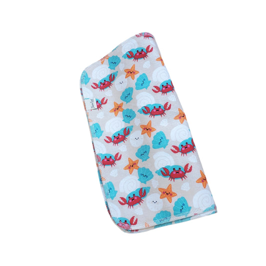 Paperless Reusable Towels | Shells and Crabs
