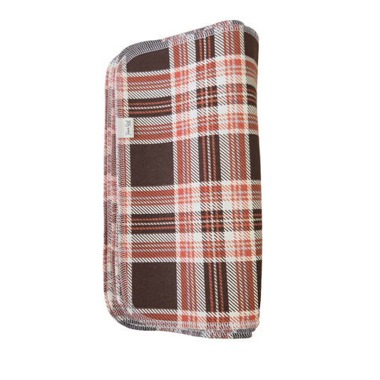 Paperless Reusable Towels | Brown Plaid