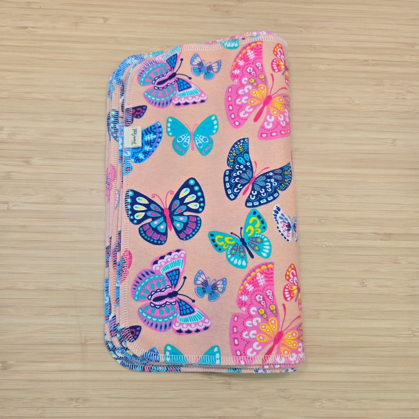 Paperless Reusable Towels | Mosaic Butterfly