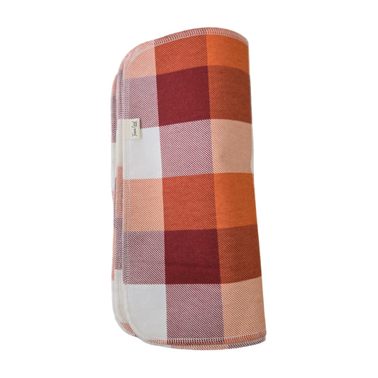 Paperless Reusable Towels | Fall Checker Plaid