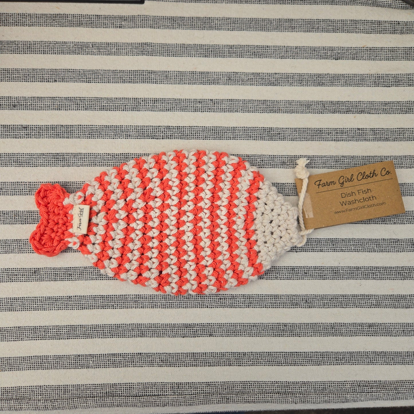 Dish Fish Washcloth Tawashi