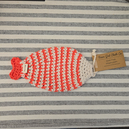 Dish Fish Washcloth Tawashi