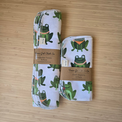 Paper less Reusable Cloth Sets