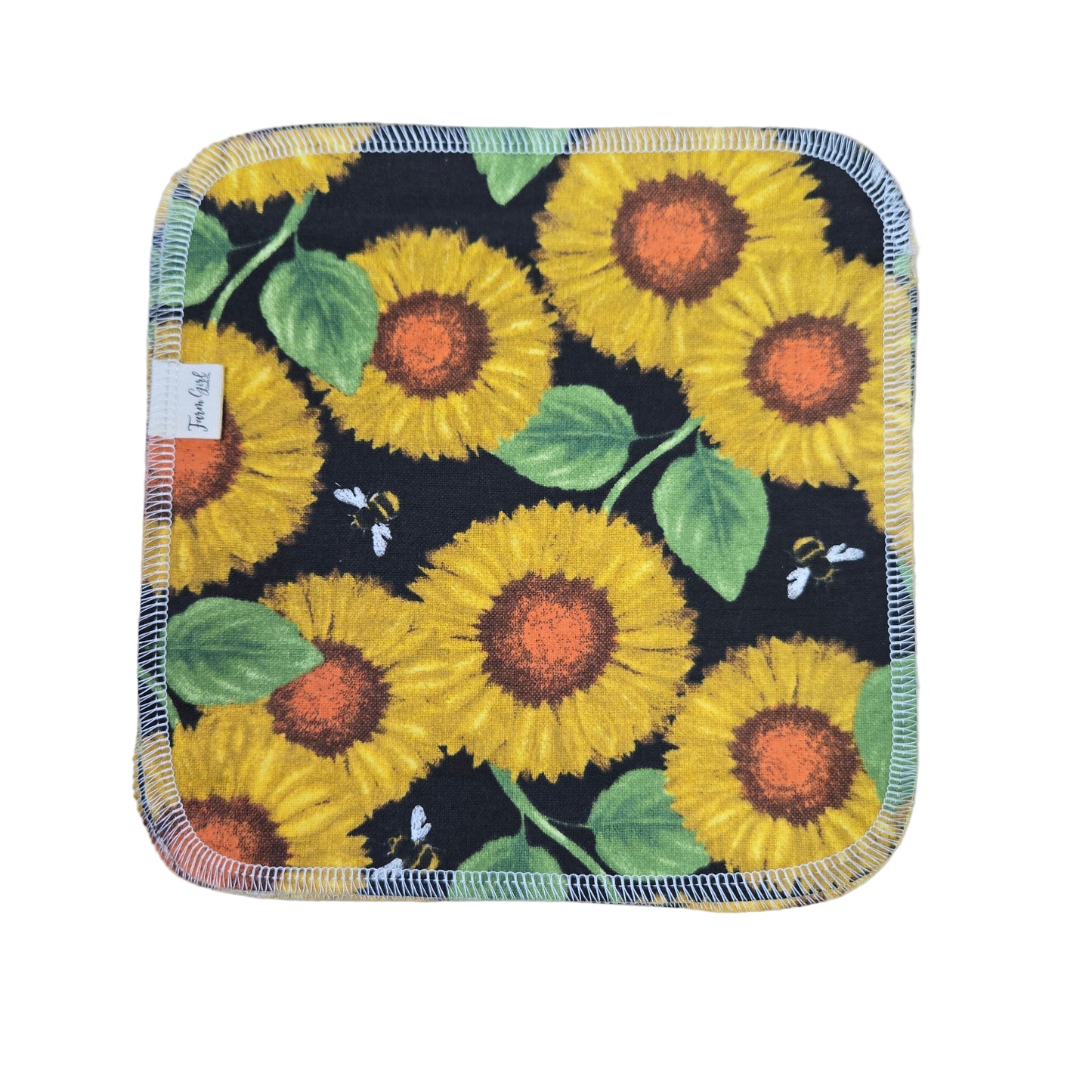 Cloth Napkins | Sunflowers and Bees