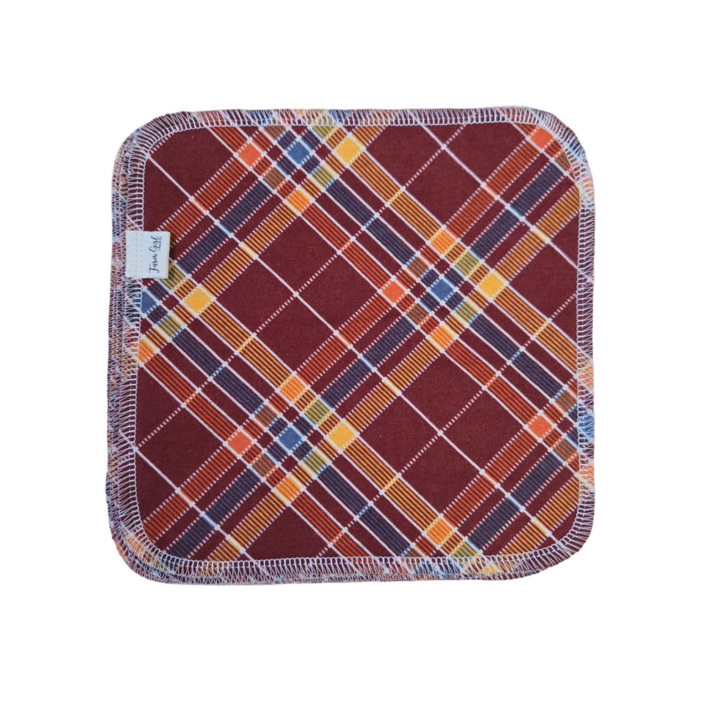 Cloth Napkins | Fall Red Tartan