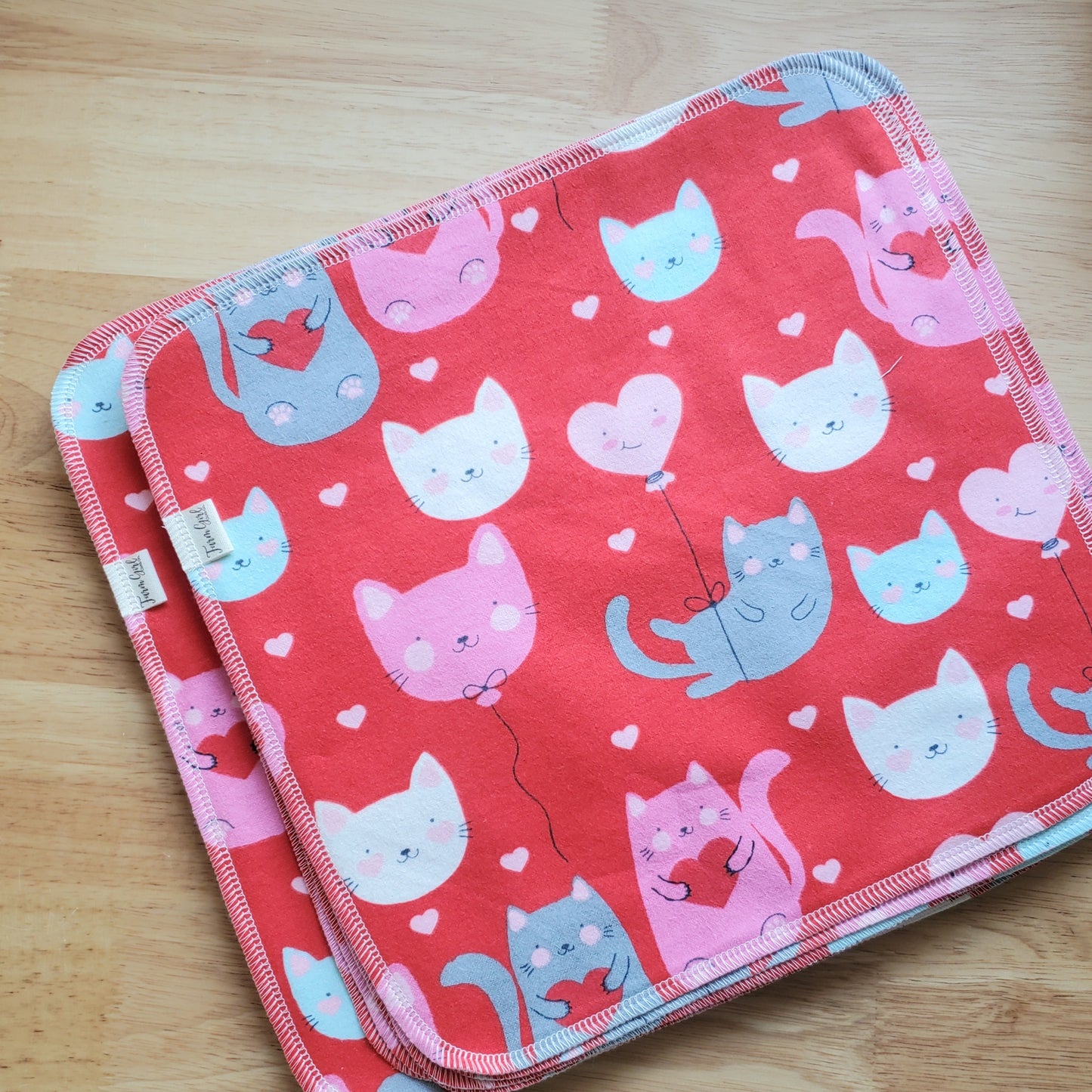 Paperless Reusable Towels | Cats and Balloons