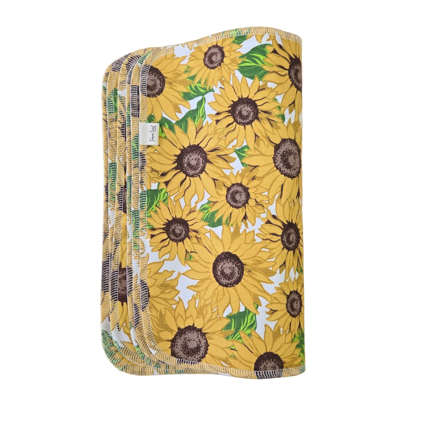 Paperless Reusable Towels | Sunflowers
