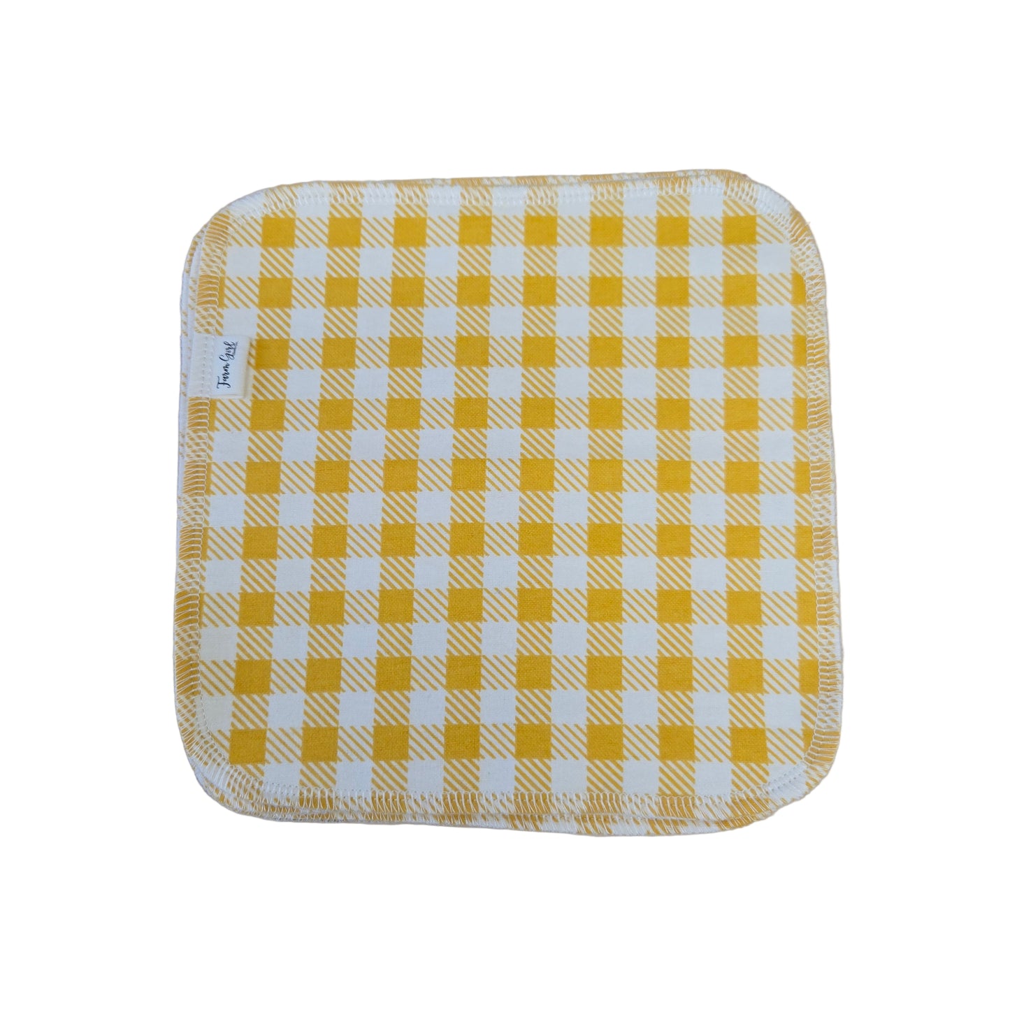Cloth Napkins | Mustard Gingham