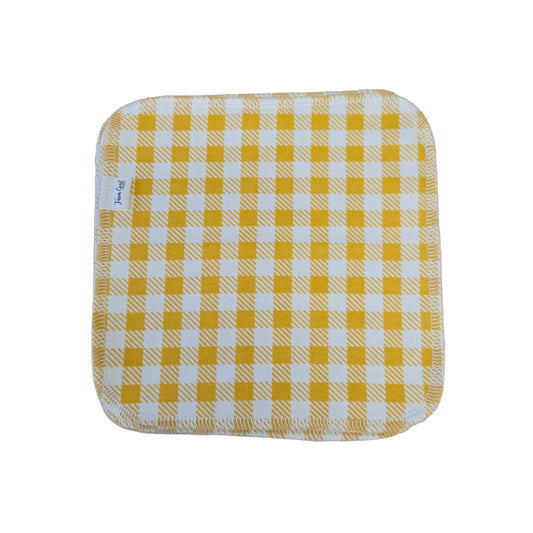 Cloth Napkins | Mustard Gingham