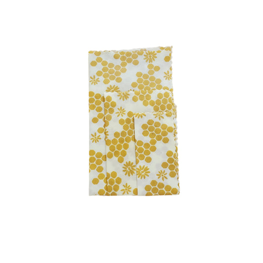 Beeswax Food Wraps - 3 Pack
