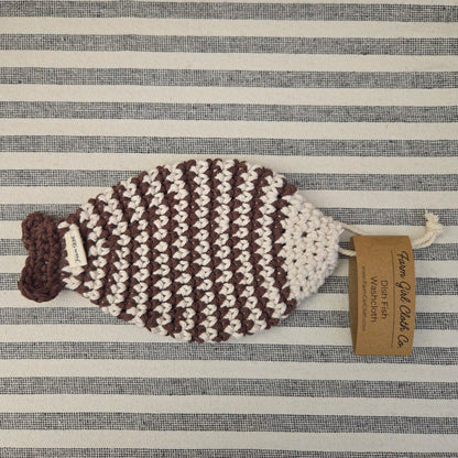 Dish Fish Washcloth Tawashi