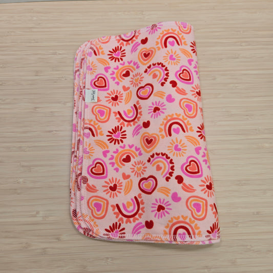 Paperless Reusable Towels | Rainbows and Hearts