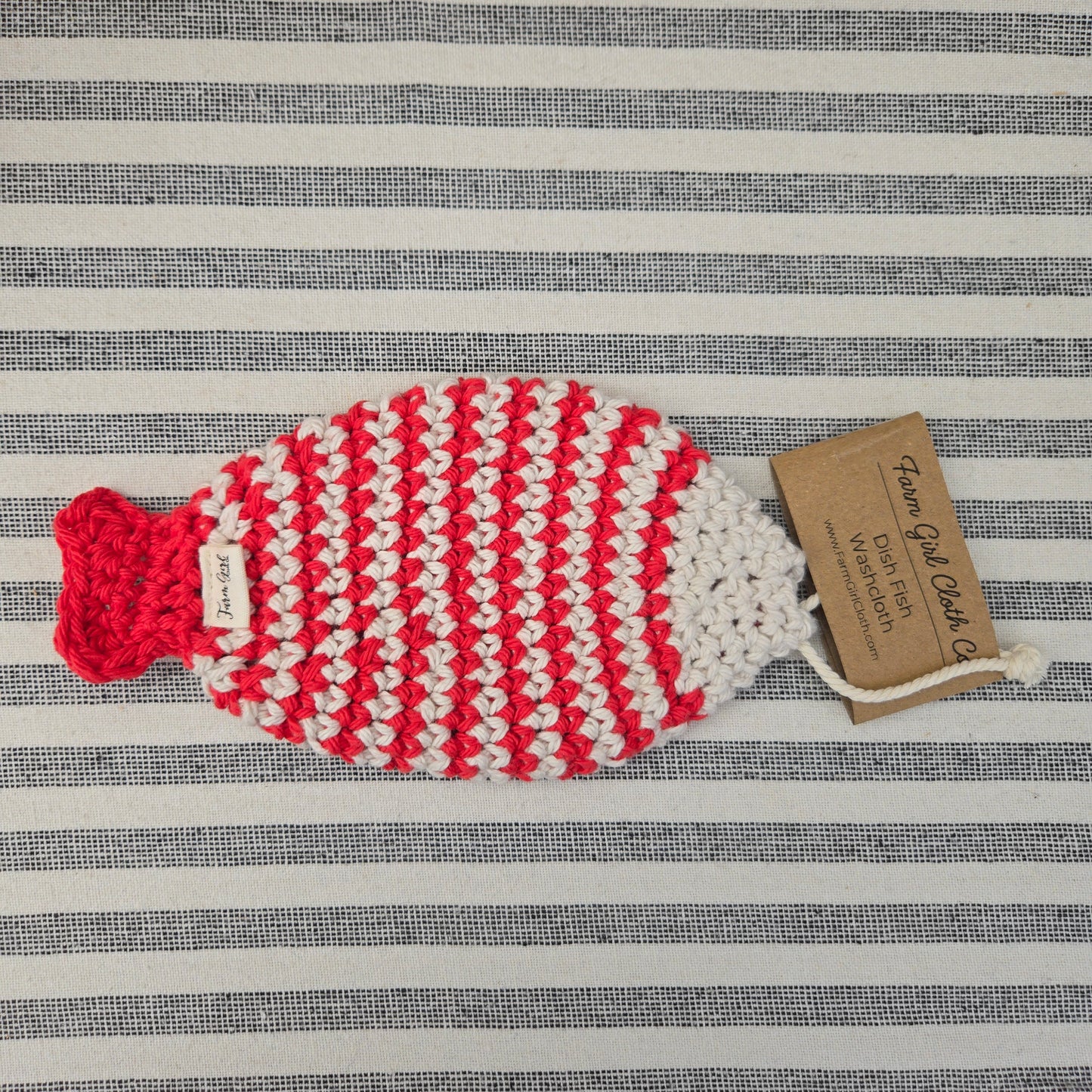 Dish Fish Washcloth Tawashi