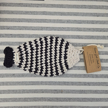 Dish Fish Washcloth Tawashi