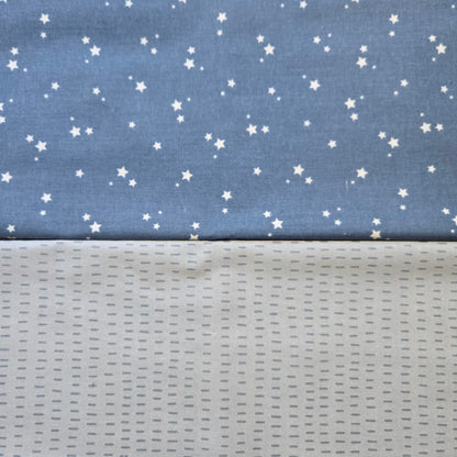 Baby Bib + Burp Cloth Set with Organic Hemp Fleece (custom order only)