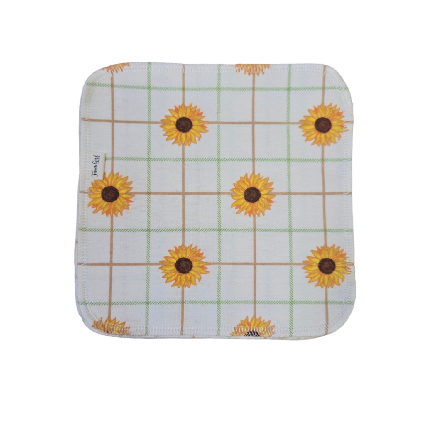 Cloth Napkins | Sunflower Grid