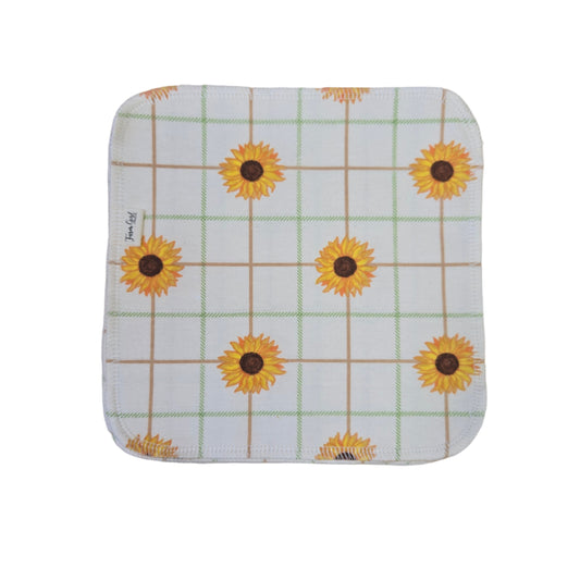 Cloth Napkins | Sunflower Grid