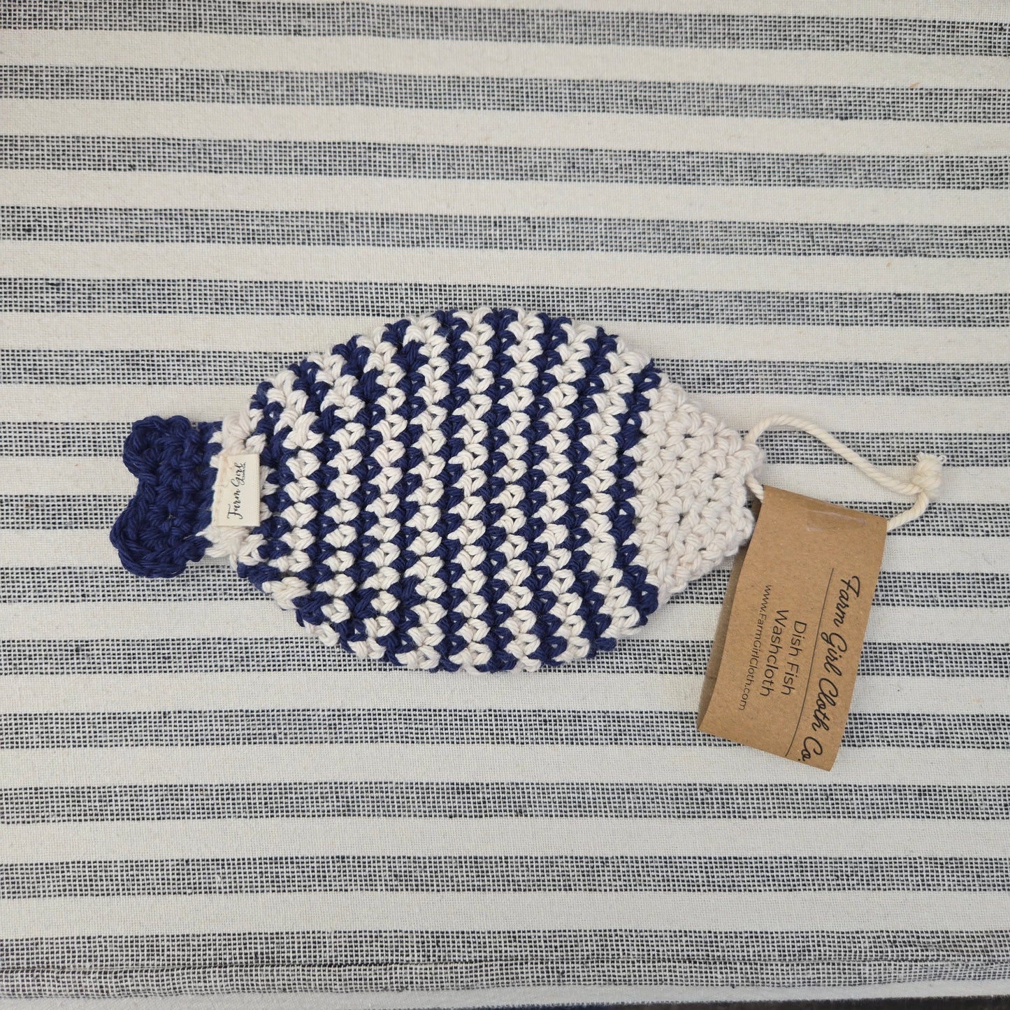 Dish Fish Washcloth Tawashi