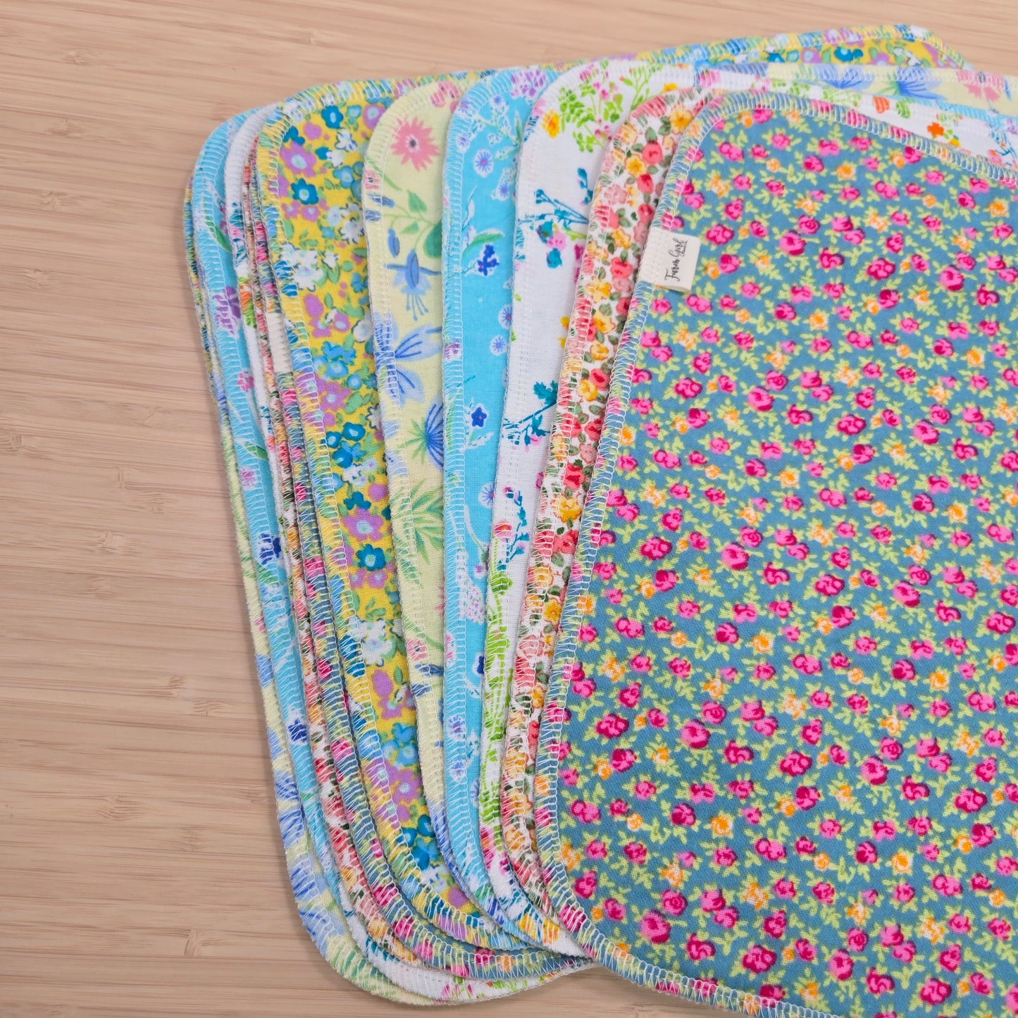 Paperless Reusable Towels | Mini Floral Big Mix - 12 towels