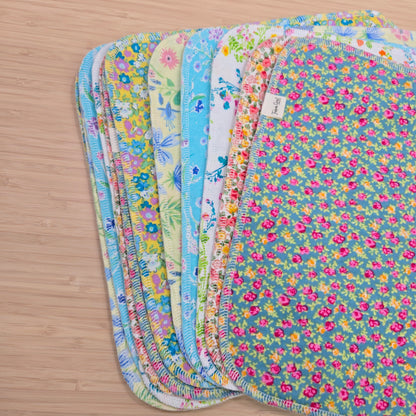 Paperless Reusable Towels | Mini Floral Big Mix - 12 towels