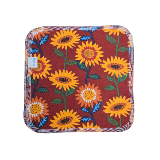 Cloth Napkins | Bold Sunflowers