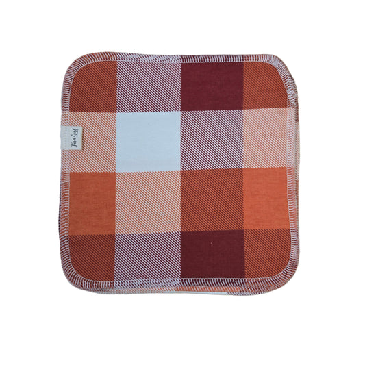 Cloth Napkins | Fall Checker Plaid