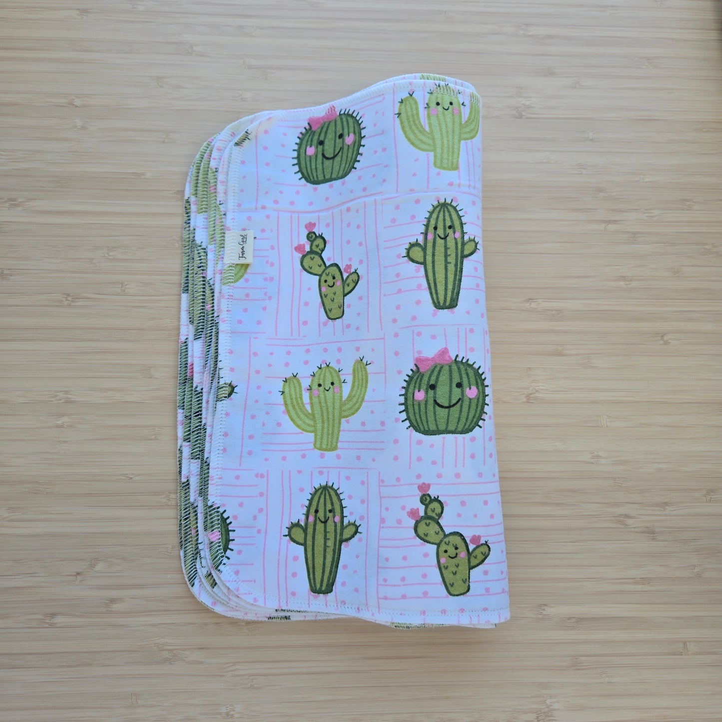 Paperless Reusable Towels | Smiley Cactus