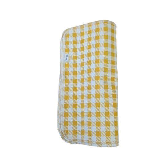 Paperless Reusable Towels | Mustard Gingham