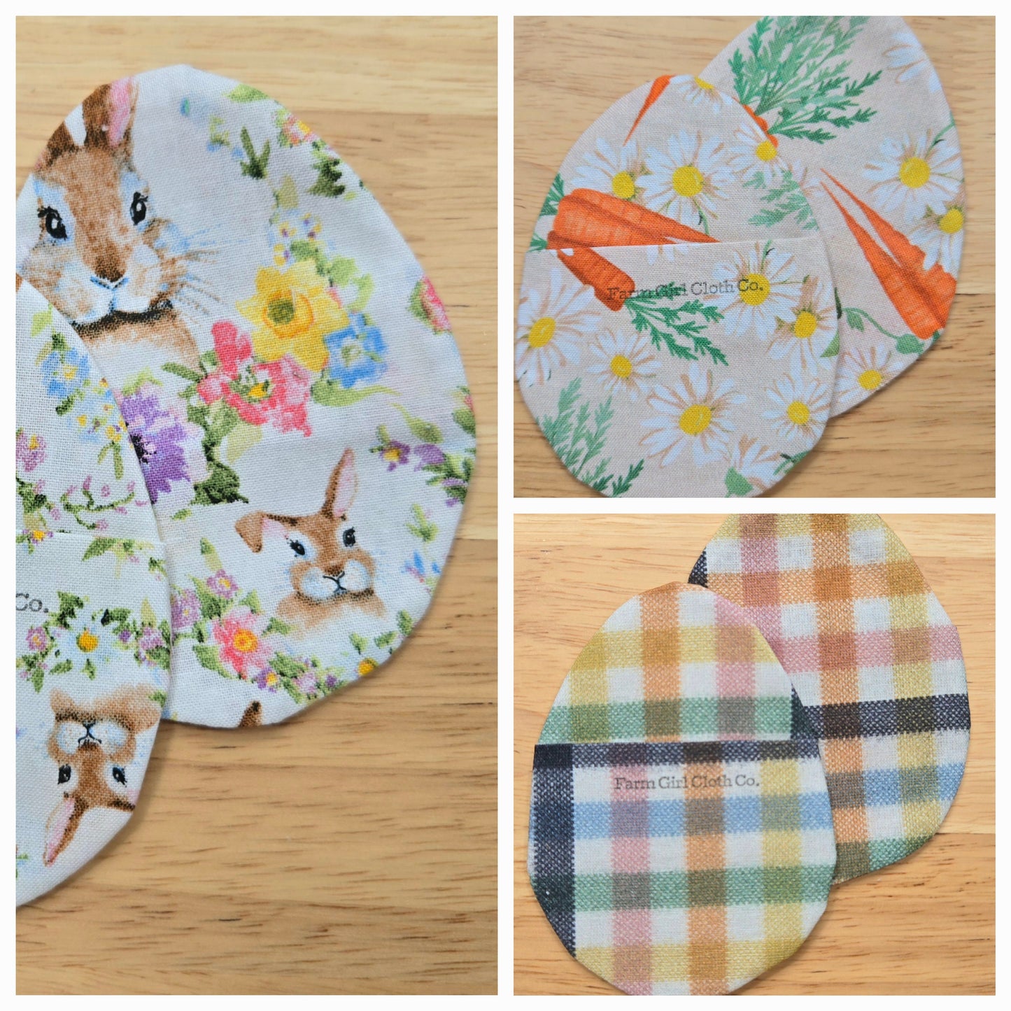 Plastic Free Easter Egg Pockets